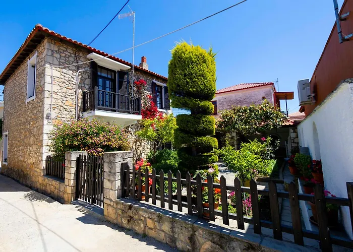 Villa Traditional Stone-built House Áfitos