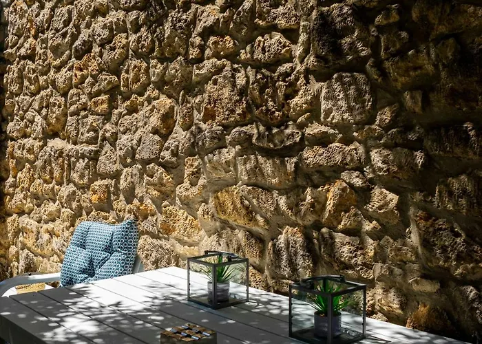 Traditional Stone-built House Villa Áfitos